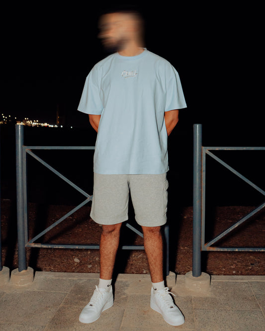 T-SHIRT BLEU LAYETTE